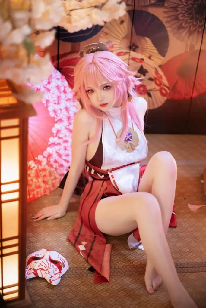 雪晴Astra 八重神子 (原神)[60P2V-1.67GB]VIP-丽影视界