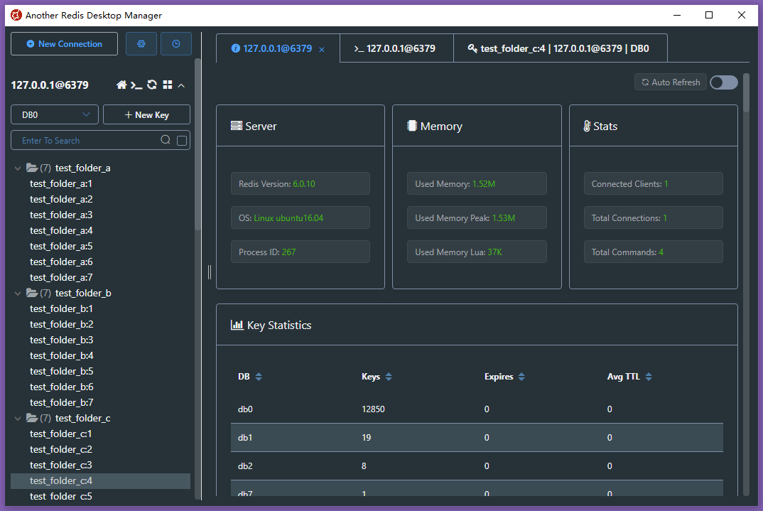 Another Redis Desktop Manager | A faster, better and more stable redis  desktop manager [GUI client], compatible with Linux, Windows, Mac. What's  more, it won't crash when loading massive keys.