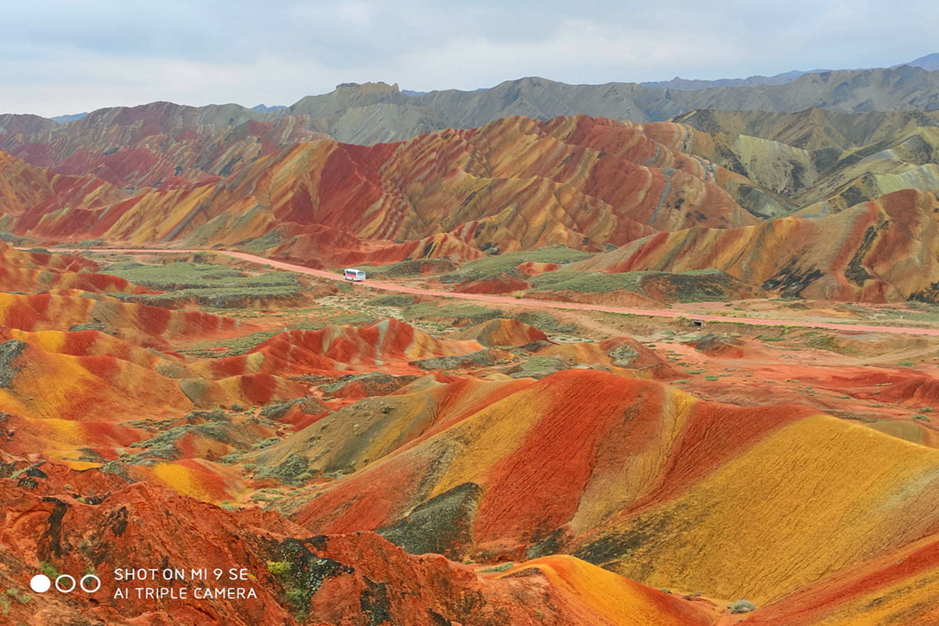 Colorful mountain, the beauty of nature: Danxia Landform 