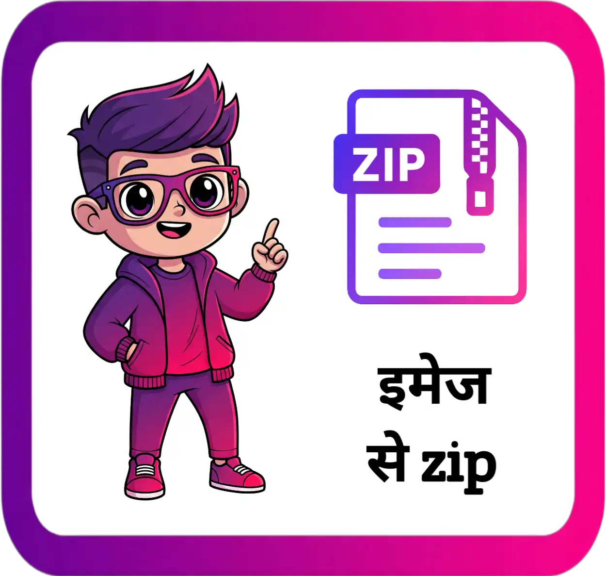 Image to ZIP Tool हिंदी