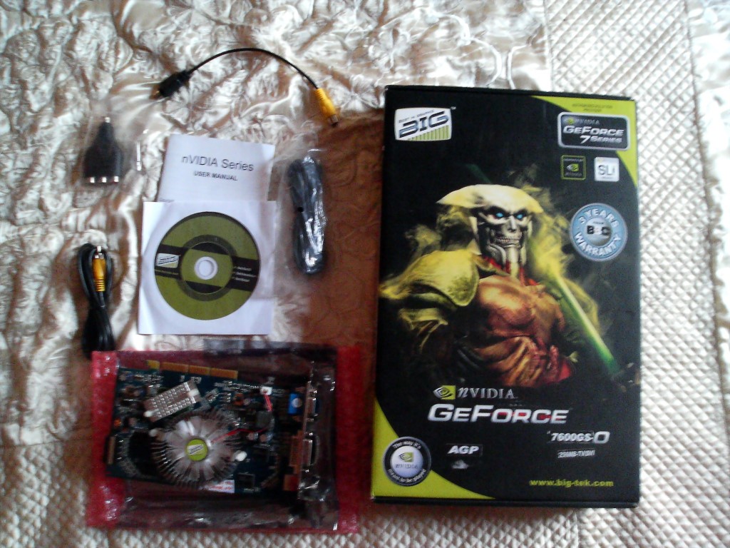Date – January 17, 2007. BIG GeForce 7600GS