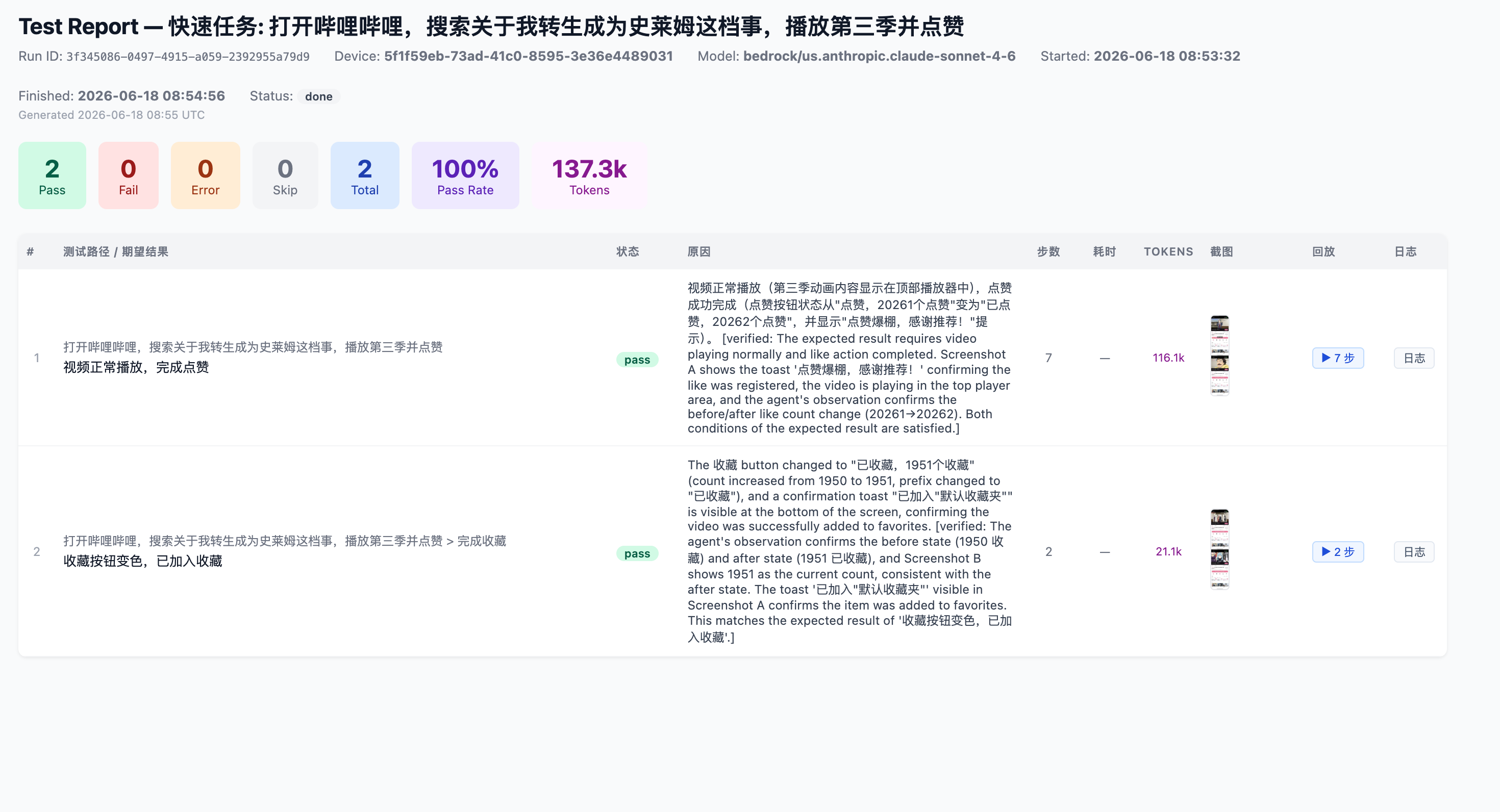 Test Report