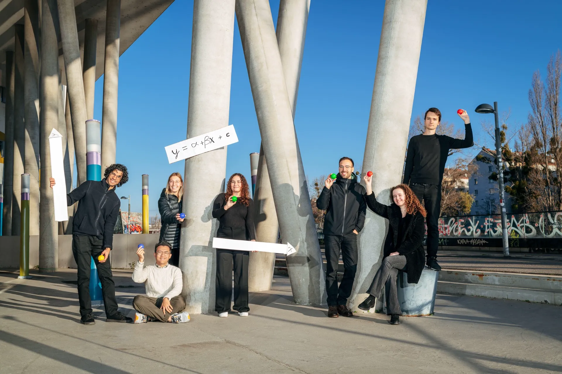 Rendeiro lab group picture used for the CeMM 2024 research report - copywright to Klaus Pichler and CeMM.