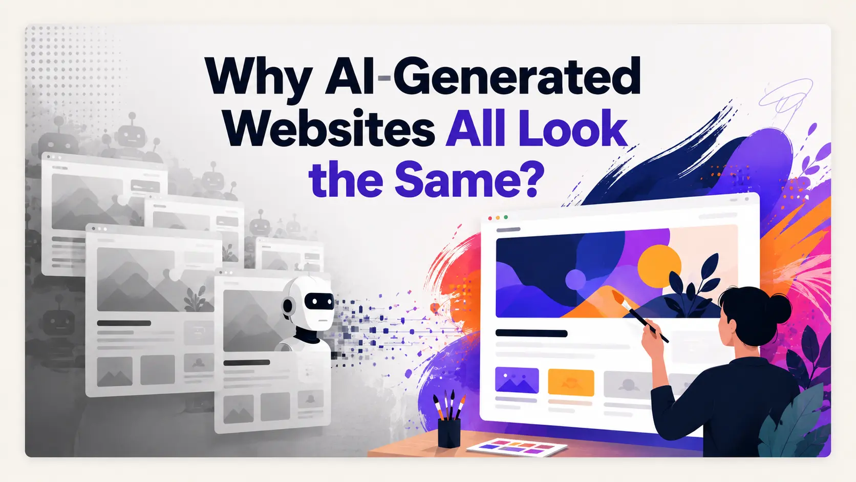 Why AI-Generated Websites All Look the Same (And How to Avoid It)