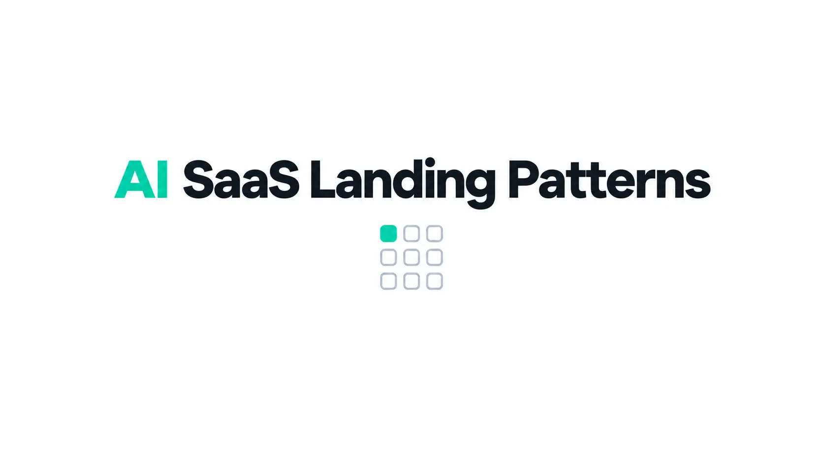 Cover illustration of an AI SaaS landing page that shows a real product input and output instead of an abstract glowing gradient