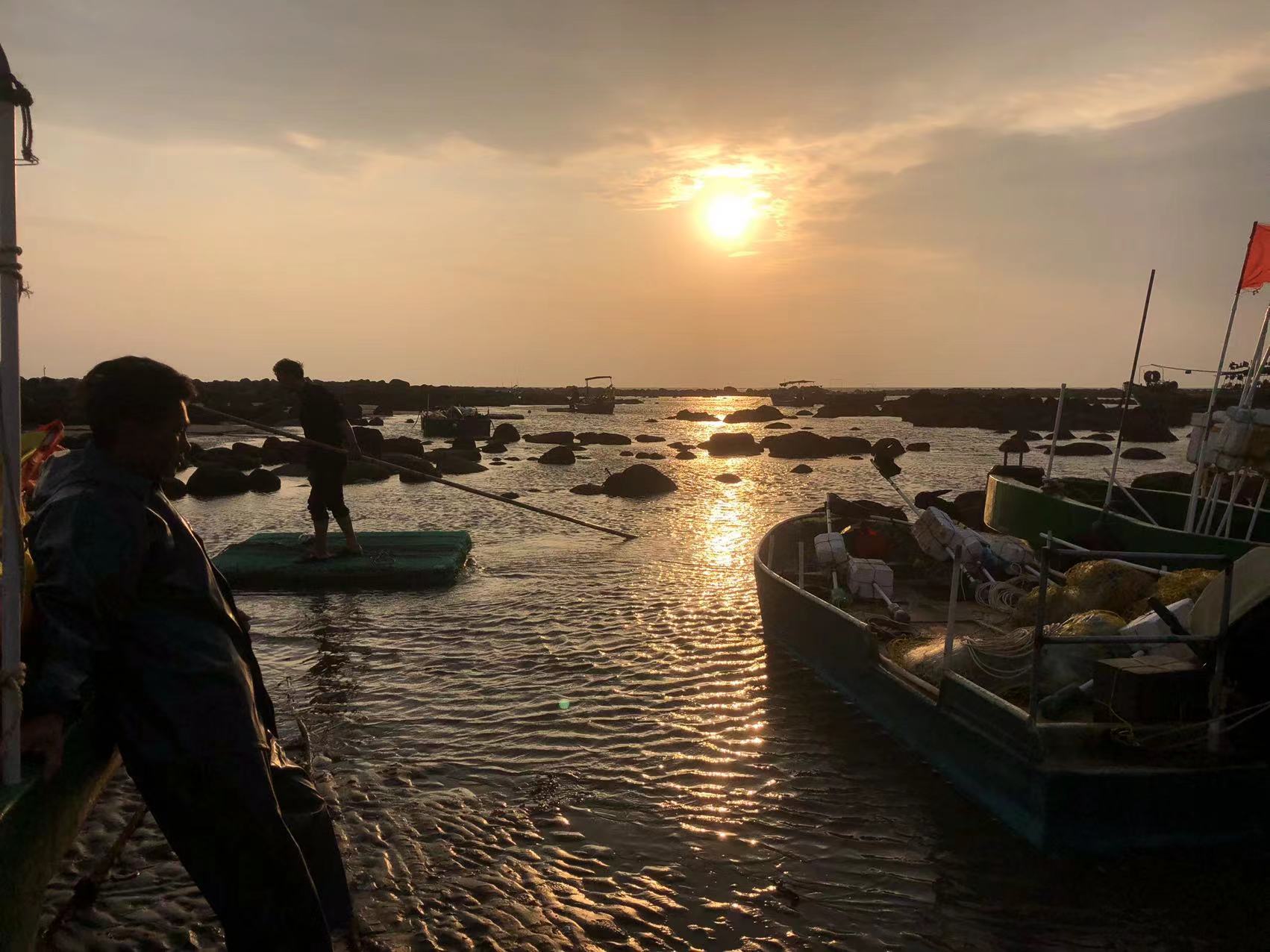 等待潮水涨上来的谢大哥