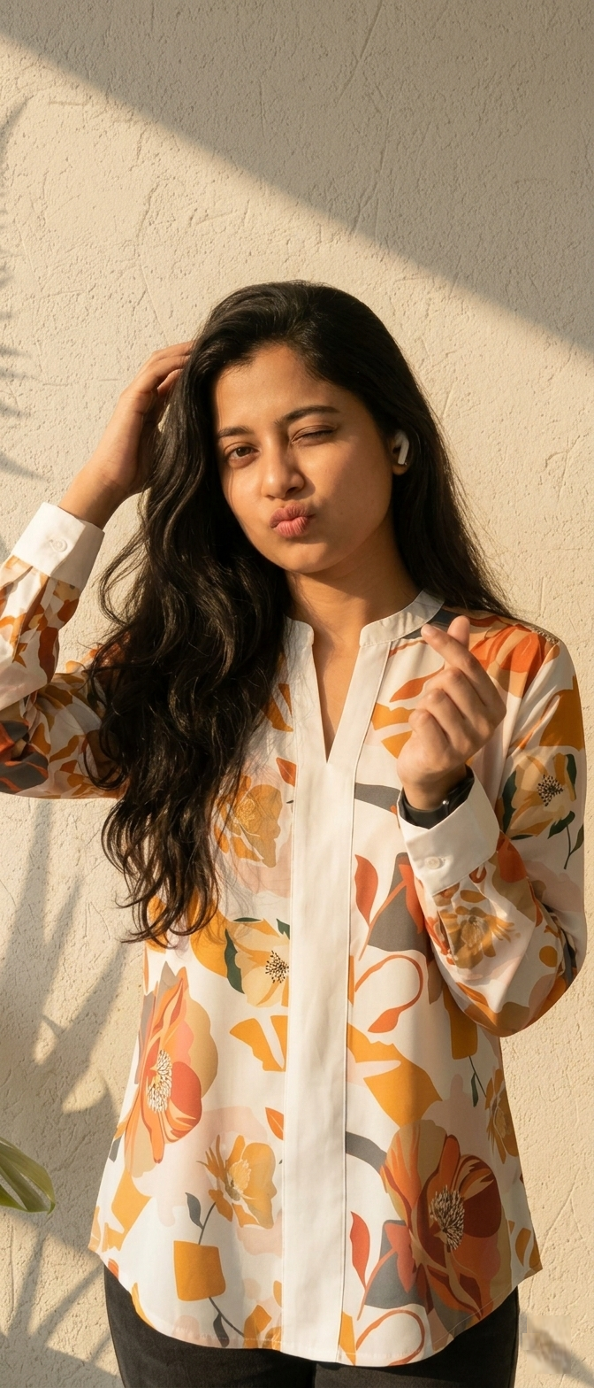 HANEUL – Korean Bloom Shirt