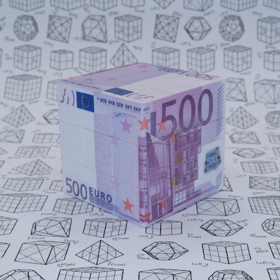 Puzzle Cubes-500 Euros