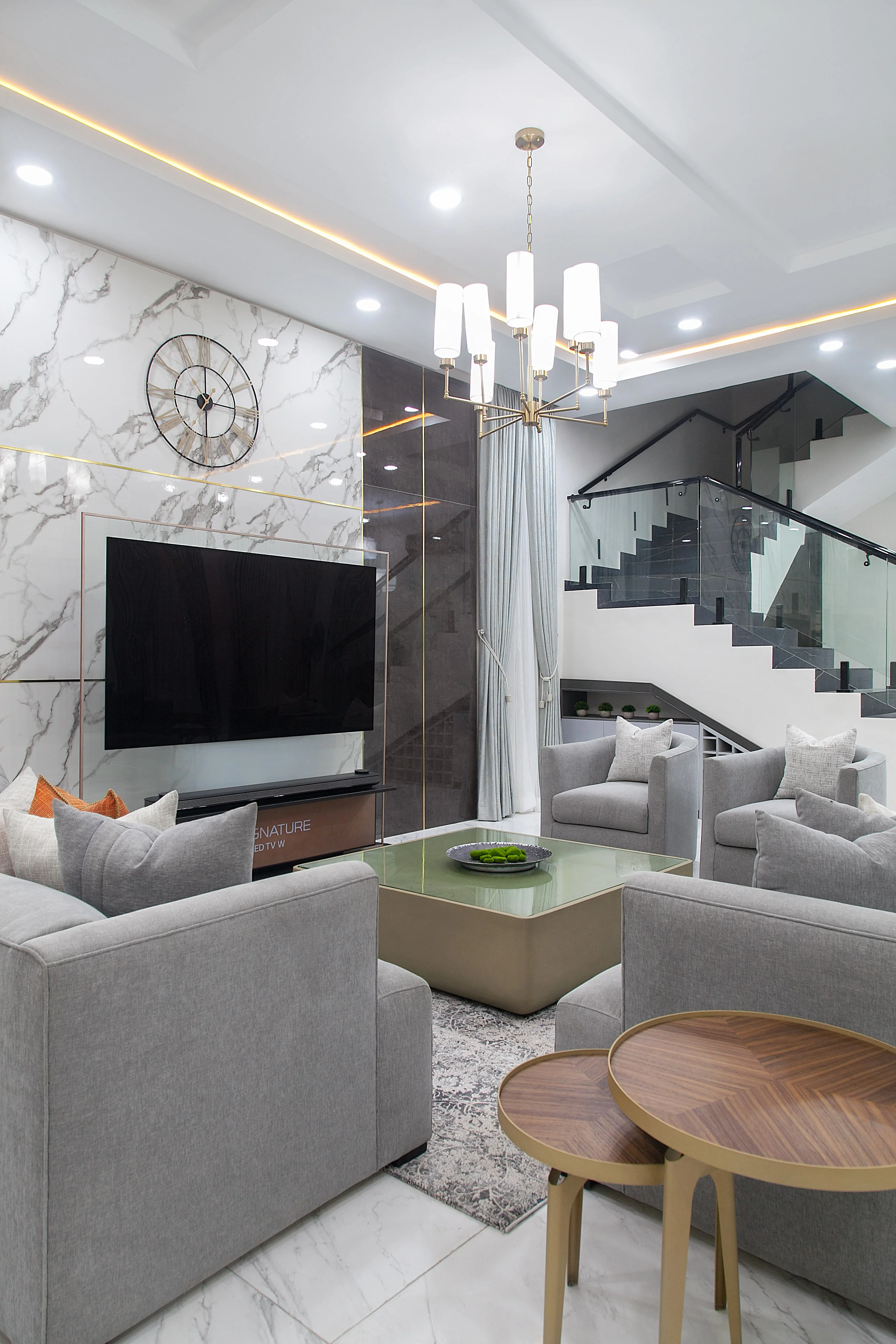 Luxury interior design showcase