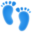 :footprints: