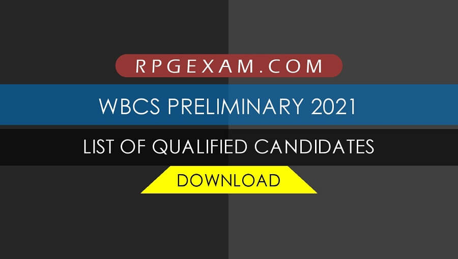 West Bengal Police Result of Preliminary Written Test for recruitment to the Post of Constable 2018