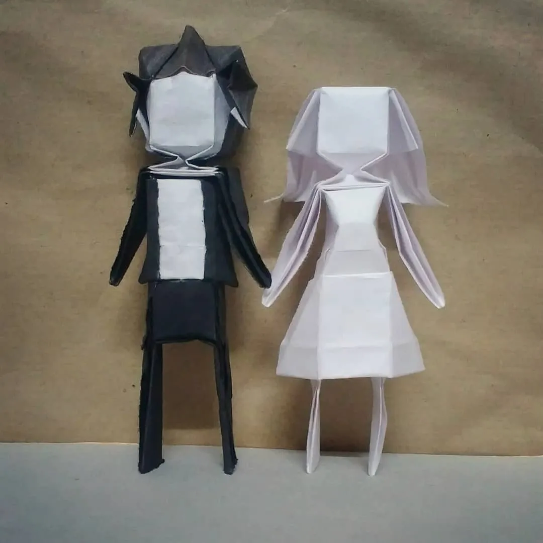 Man and Woman (Colored)