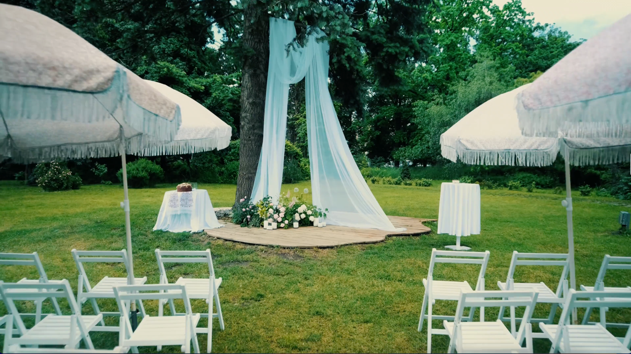 Wedding ceremony background