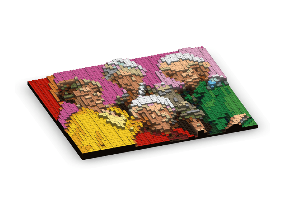LEGO mosaics