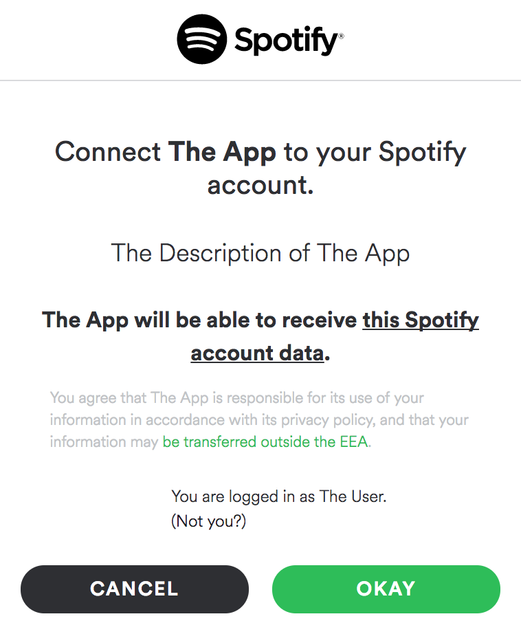 OAuth Spotify example