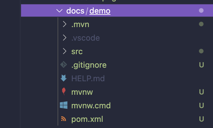 files list