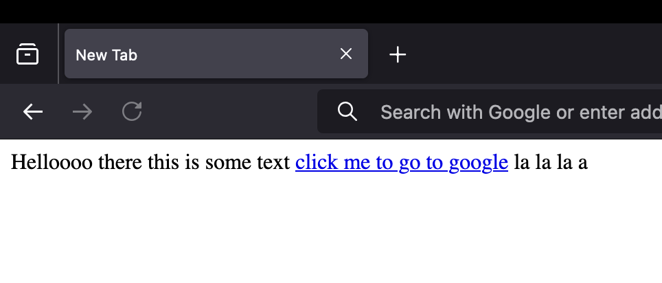 basic html