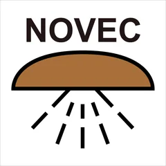 Space or group of spaces protected by fire-extinguishing system (novec)