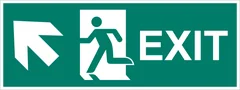 Emergency exit (left hand) (up-left)