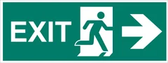 Emergency exit (right hand) (right)