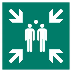 Evacuation assembly point
