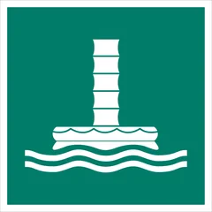 Marine evacuation chute