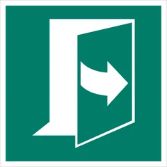 Door opens by pulling on the left-hand side