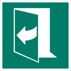 Door opens by pulling on the right-hand side