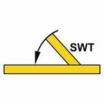 B-class hinged self-closing fire door (semi-watertight door)