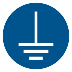 Connect an earth terminal to the ground