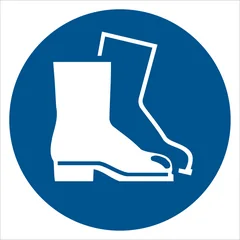 Wear safety footwear