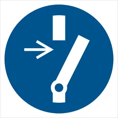 Disconnect before carrying out maintenance or repair