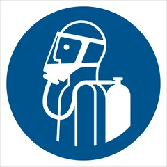 Use self-contained breathing appliance