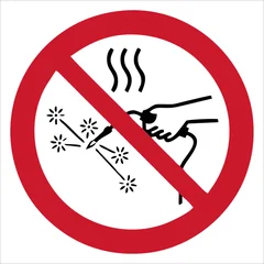 Hot works prohibited