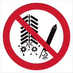 Do not set off fireworks