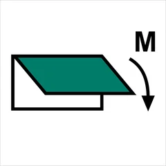 Closing device for ventilation inlet or outlet (machinery)