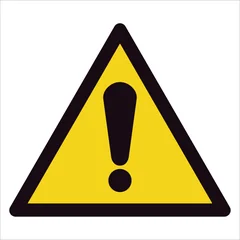 General warning sign