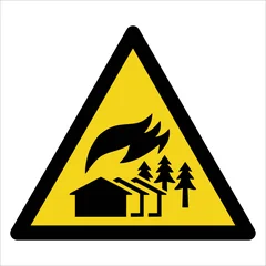 Large-scale fire zone