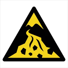 Debris flow zone