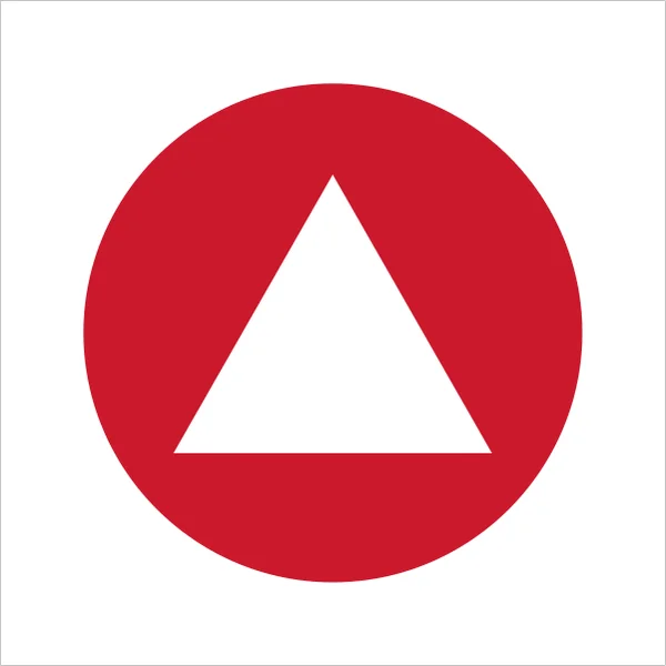 ISO 17631 A.2.44 Space monitored by gas detector(s) sign — Fire Control Plan (ISO 17631) safety pictogram