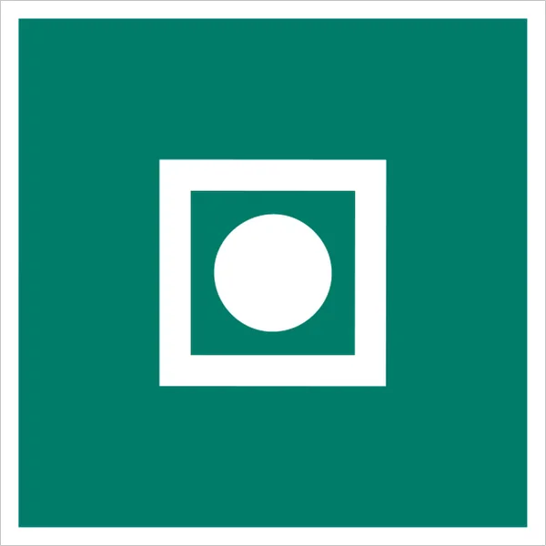 ISO 24409-2 EES012 General Alarm sign — Emergency / Escape safety pictogram