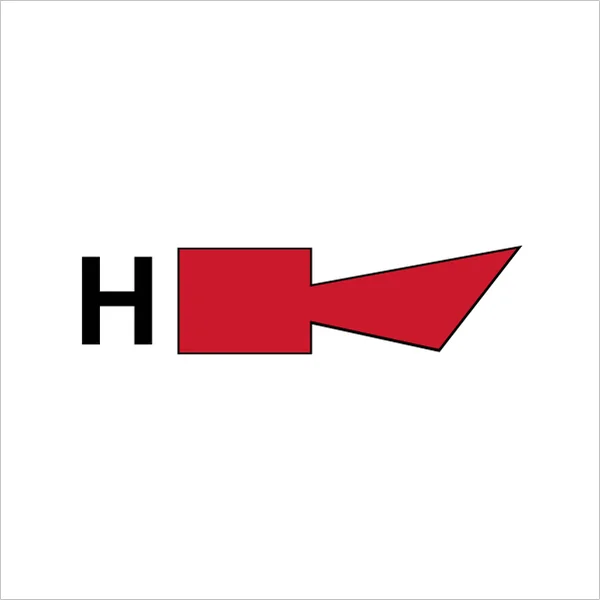 IMO A.654(16) IMPA 33.6012 Halon horn sign — Fire Control Plan (ISO 17631) safety pictogram