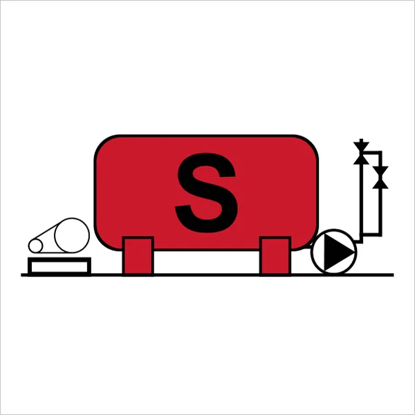 IMO A.654(16) IMPA 33.6044 Sprinkler installation sign — Fire Control Plan (ISO 17631) safety pictogram