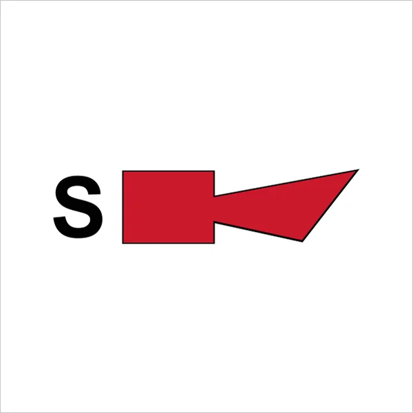 IMO A.654(16) IMPA 33.6046 Sprinkler horn sign — Fire Control Plan (ISO 17631) safety pictogram