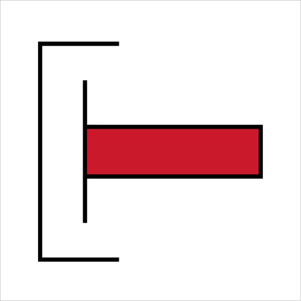 ISO 24409-2 SIS033 International shore connection sign — Fire Control Plan (ISO 17631) safety pictogram