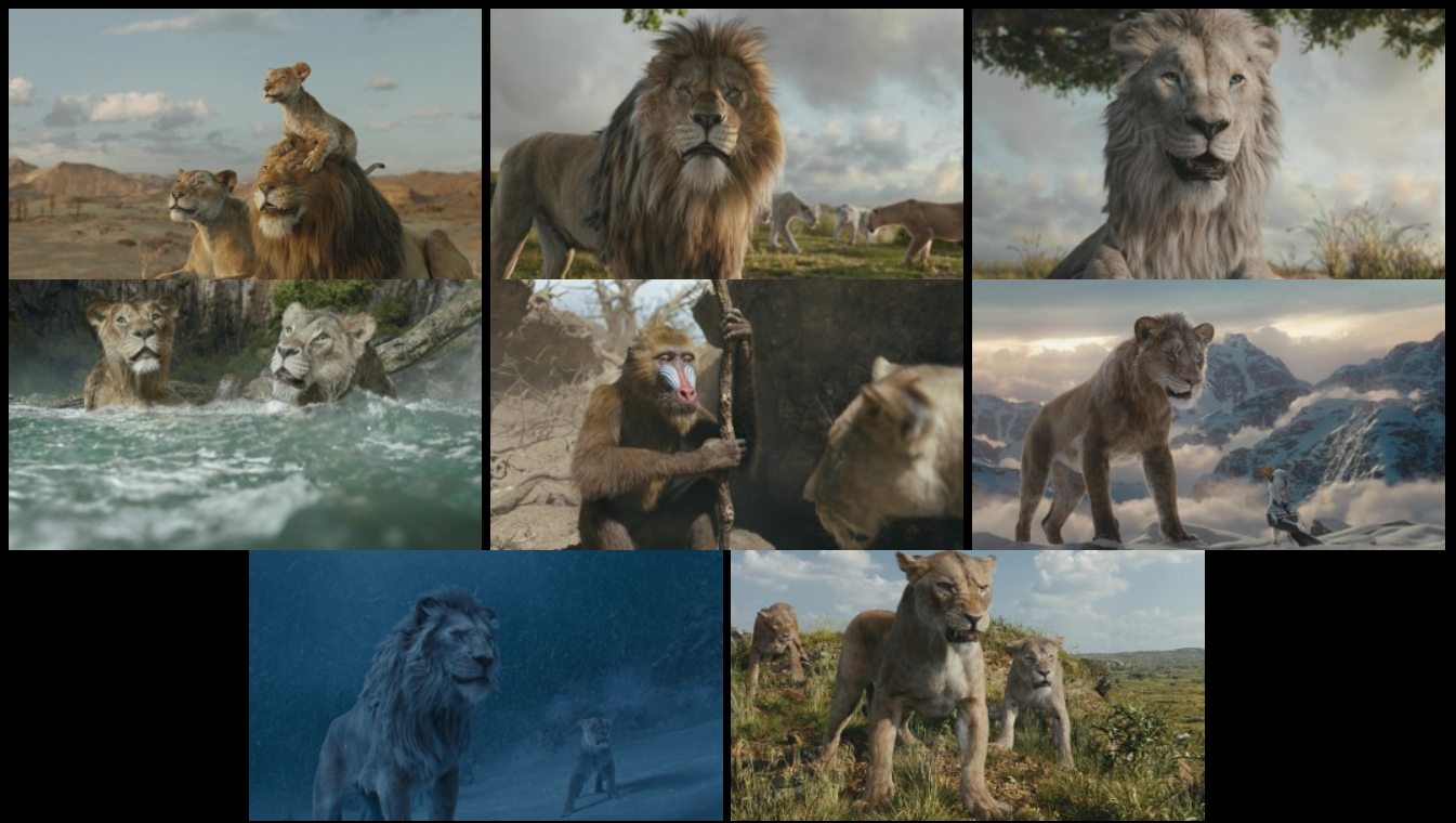 Mufasa: The Lion King (2024) WEB-DL [Hindi (ORG DD5.1) & English] 1080p 720p & 480p Dual Audio [x264/10Bit-HEVC] | Full Movie screenshots