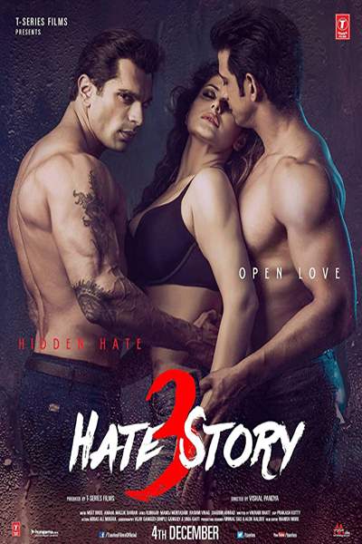 Download Download Hate Story 3 (2015) Hindi Movie 480p | 720p | 1080p WEB-DL 350MB | 950MB (2015) Full Movie Free HD 480p 720p 1080p - Thriller, Drama, Romance,Adult