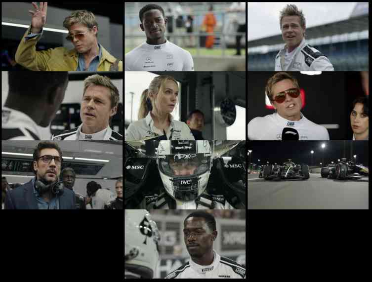 F1: The Movie (2025) WEB-DL [Hindi (DD5.1) & English] |Full Movie screenshots