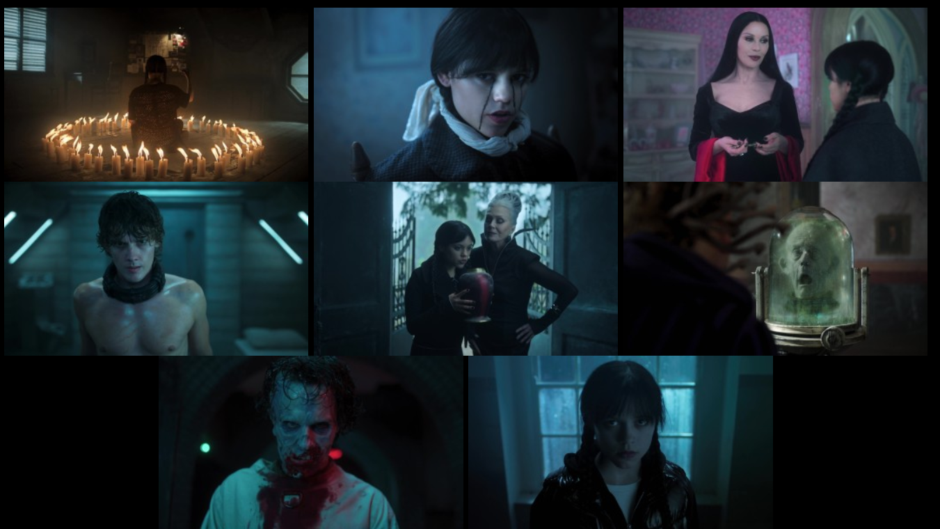 Wednesday (Season 2) WEB-DL [Hindi & English] 4K 1080p 720p & 480p [x264/10Bit-HEVC] | [ALL Episodes] | NF Series screenshots