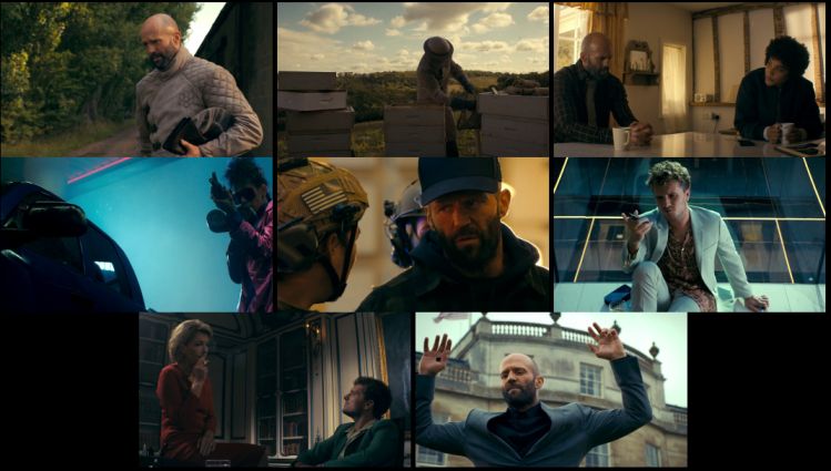 The Beekeeper (2024) BluRay [Hindi (ORG 2.0) + English] 1080p 720p & 480p Dual Audio [x264/10Bit-HEVC] | Full Movie screenshots